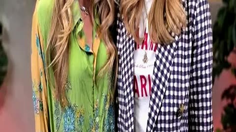 Sara Cox Felt Fab in Her Summery Gingham Shorts