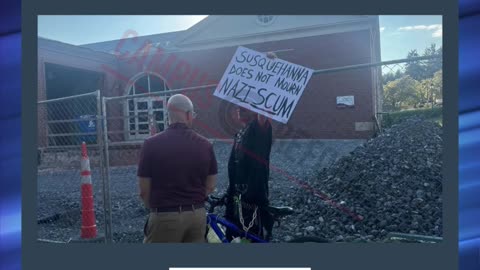 EXCLUSIVE: Protester allegedly brandishes brass knuckles toward Charlie Kirk memorial attendees
