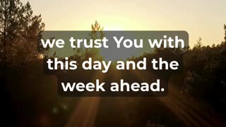 The Only Way to Start Your New Week!