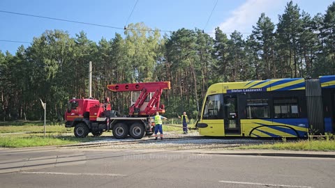 Awarii sieci trakcyjnej na pętli Olimpijska