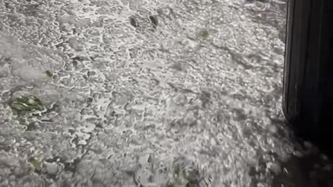 Hail Storm in Sao Paulo