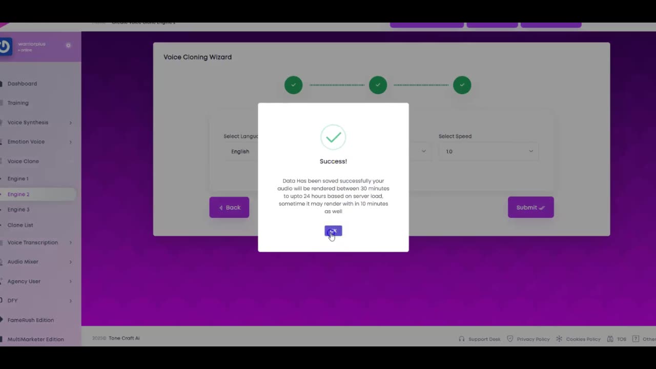 ToneCraft AI Demo: One-Stop AI Voice Platform That Clones Voices & Translates Into 20+ Languages
