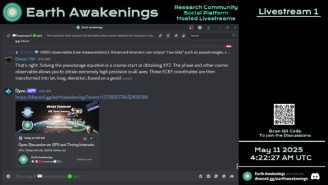 Earth Awakenings - Livestream 1 - #3163