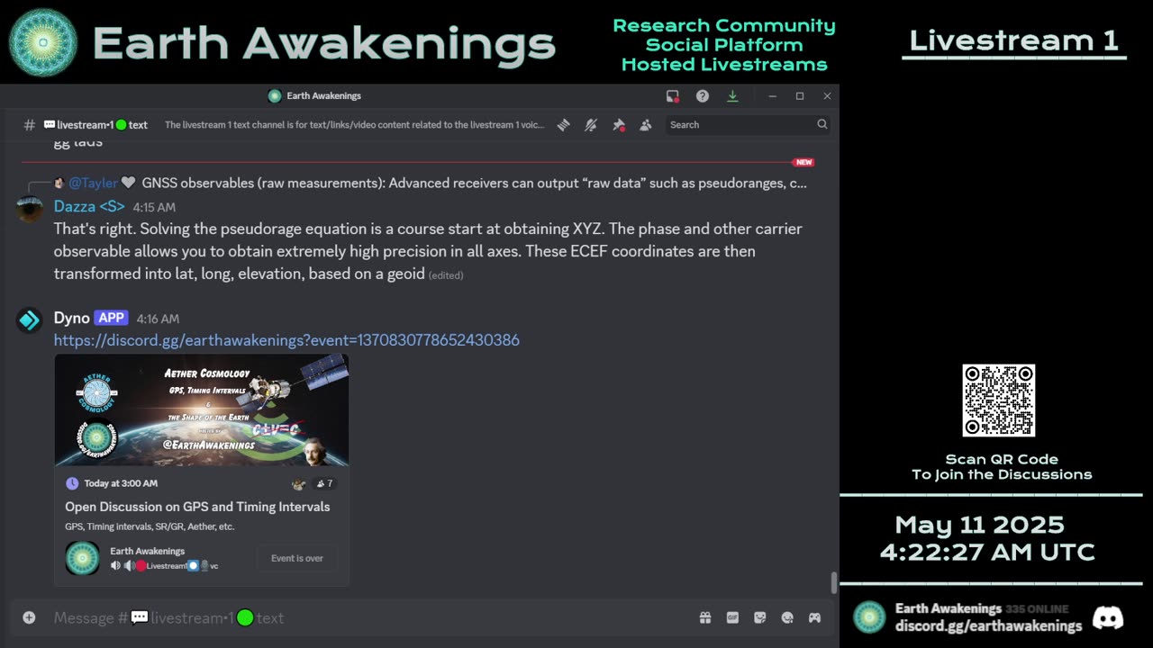 Earth Awakenings - Livestream 1 - #3163