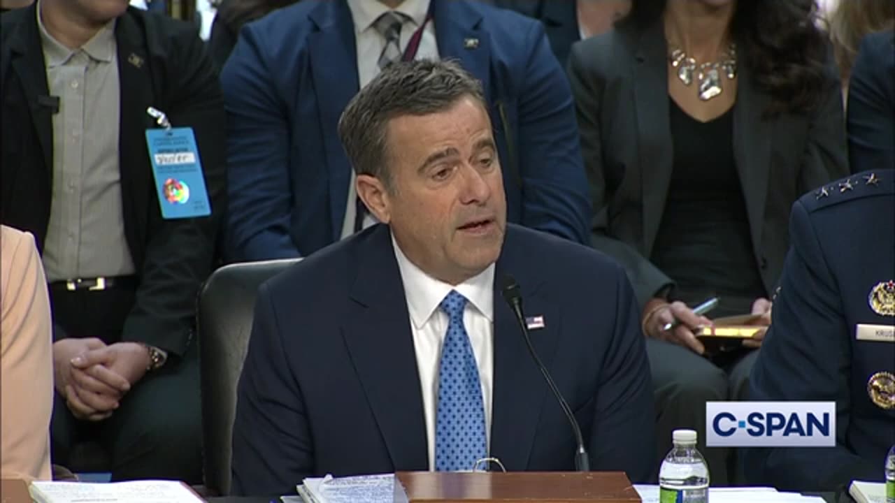 CIA Director Ratcliffe In Heated Signal Exchange