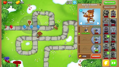 Bloons TD 6 Ape Field Hard Round 5