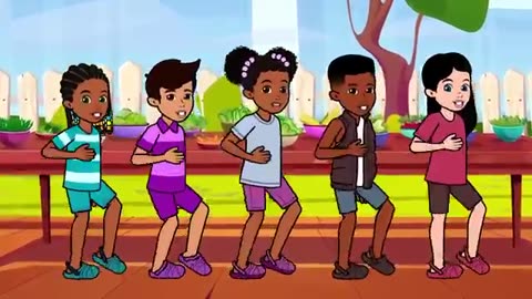 Trending: Veggie Dance | Eating Healthy with Gracie’s Corner | Nursery Rhymes +