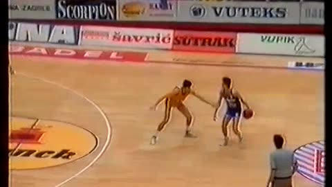 "Cibona vs Jugoplastika" 14°Round JUGOSLAVIJA 1987/88 (16/01/1988)