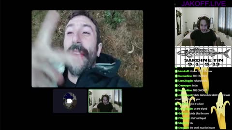 Frazzledrip eats an onion in the park (edited ver.)