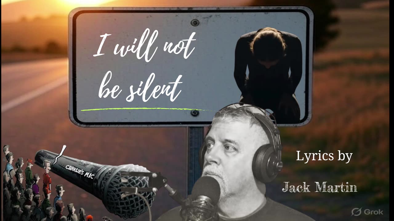 I will not be silent I will not stand down