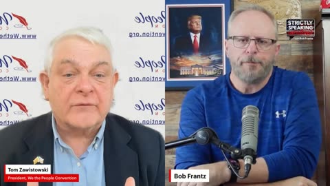 Tom Zawistowksi Before and After Speaking to Vivek Ramaswamy