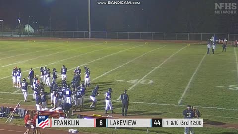 OCTOBER 25 2024 HIGH SCHOOL FOOTBALL: LAKEVIEW VS FRANKLIN PART 13