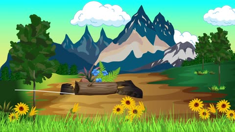 The Windy Green Plain Animation