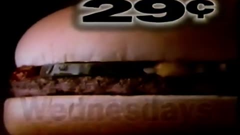October 30, 1998 - 29 Cent Hamburgers on Wednesdays