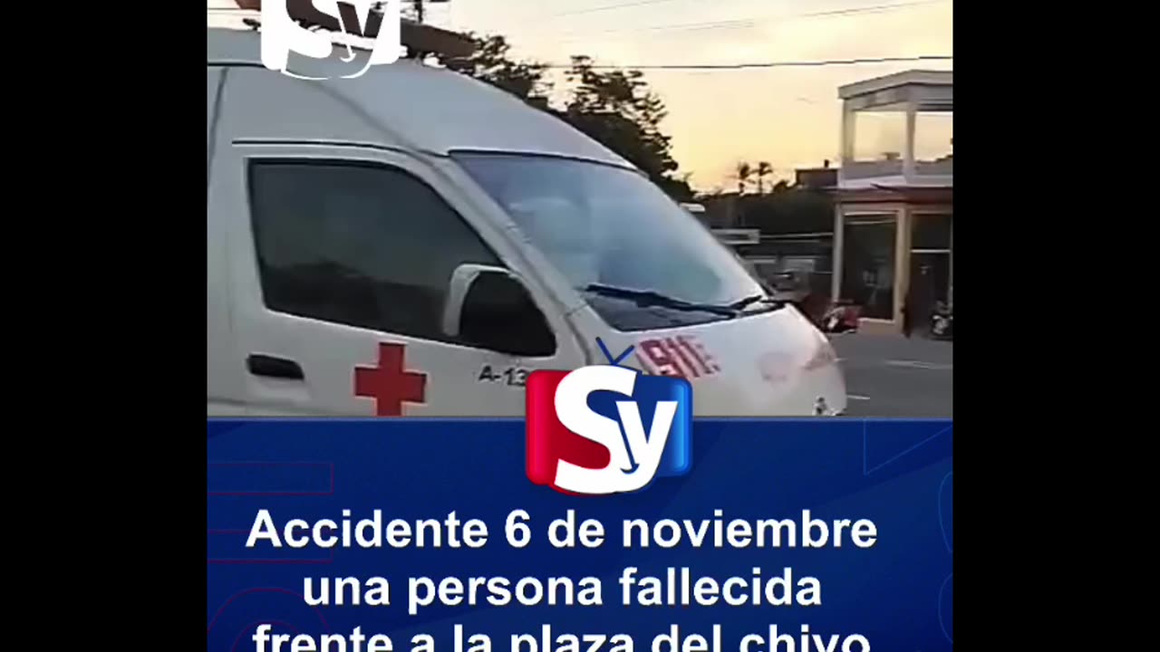 Suceso vial frente a la Plaza del Chivo deja una persona