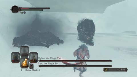 SL1 Lud and Zallen, the king's pets (Dark Souls 2: Scholar of the First Sin)