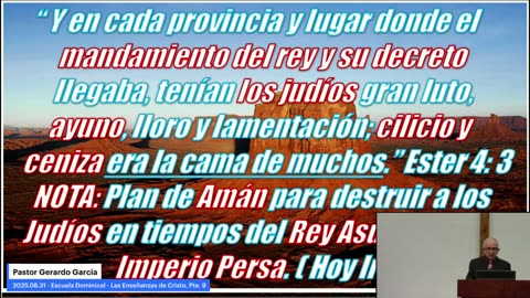 2025.08.31 - Escuela Dominical - Las Enseñanzas de Cristo, Pte. 9