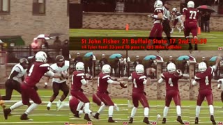 Prototype 530: St John Fisher's Tyler Fenti 33yd TD pass to Mike Collichio vs Buffalo State