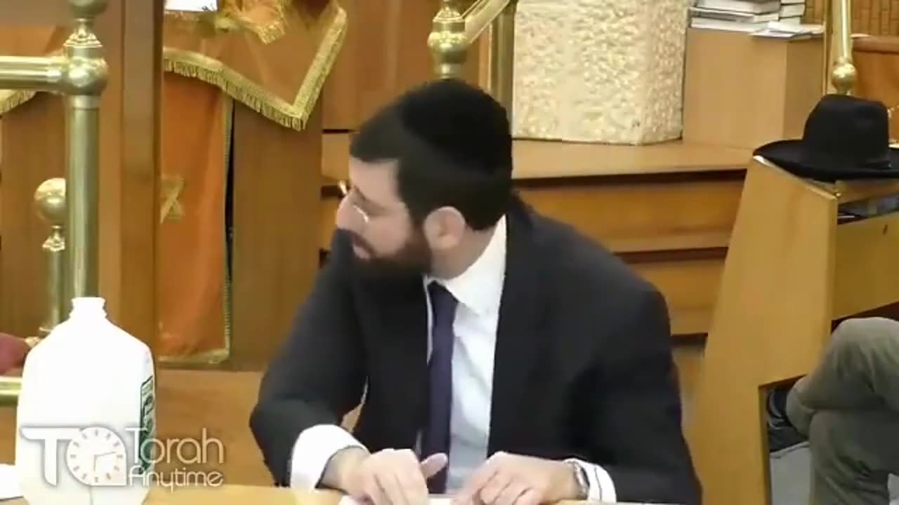 Rabbi bragging that Christian's and Europeans are their slaves..