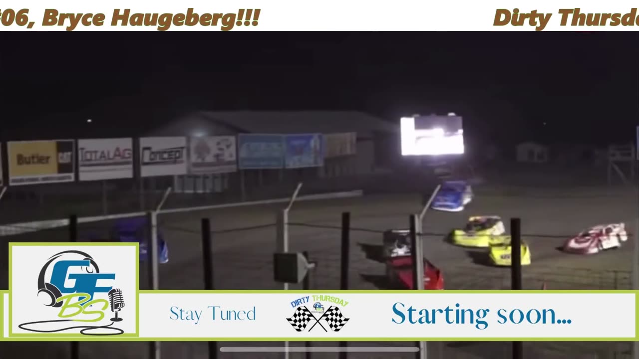 RCS DIRTY THURSDAY - With Lightning Sprint/NASCAR Arca Driver, Bryce Haugeberg