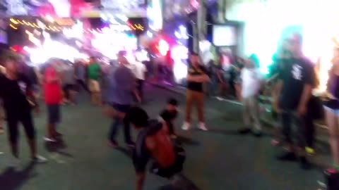 Pattaya Nightlife Walking Street Beach Road