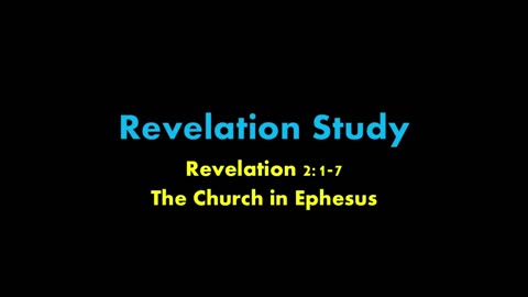 Episode 3. The Church if Ephesus