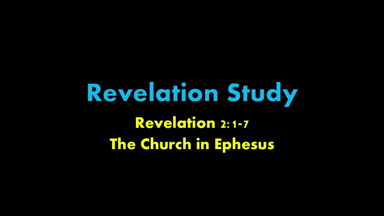 Episode 3. The Church if Ephesus