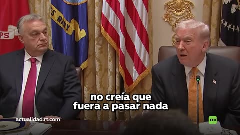 Trump: "Si se celebra una reunión con Putin, me gustaría que fuese en Budapest"