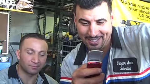 the shea show HANGING OUT AT MY FAVORITE AUTO Shop