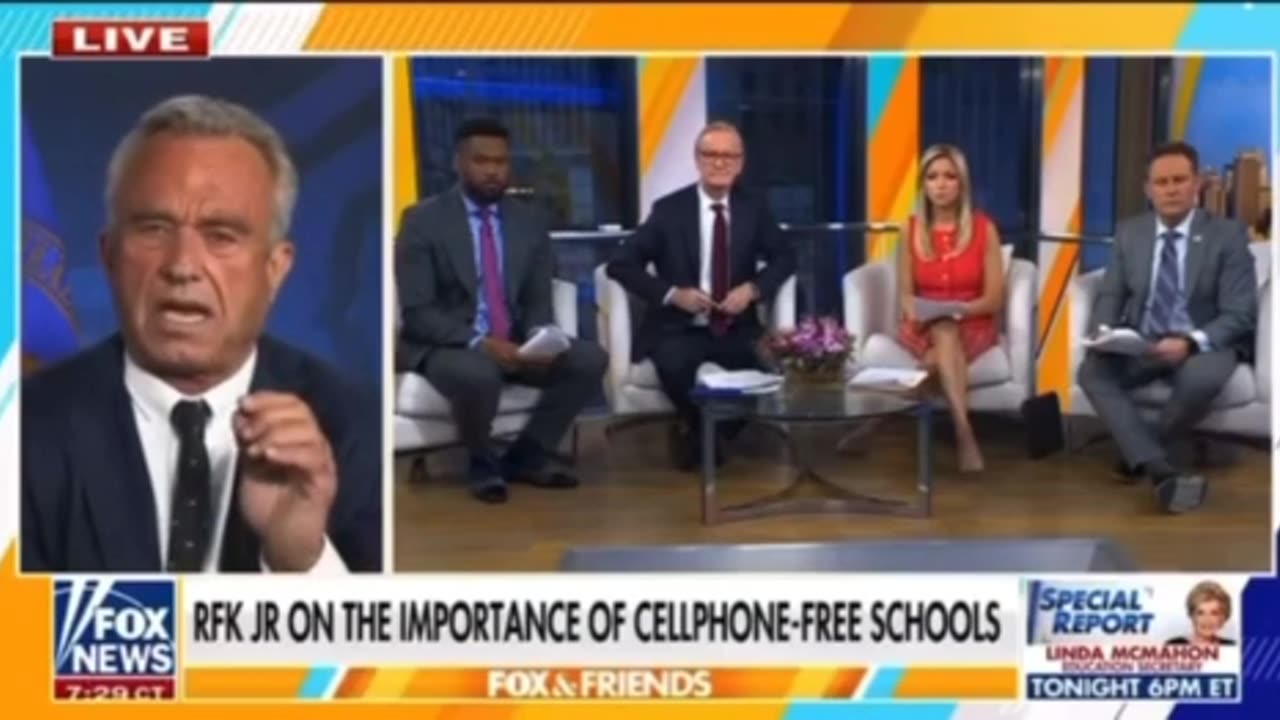Rfk on mobile phones and cellular damage/depression it causes to children