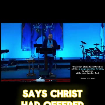 Jesus Sat Down at God’s Right Hand