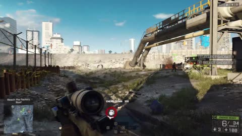 Playing Battlefield 4 Campaign Part 1 - (Hard Difficulty) - (No Commentary).