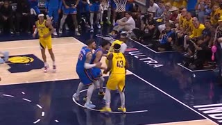 OKC THUNDER - Chet with the early moves 🕺