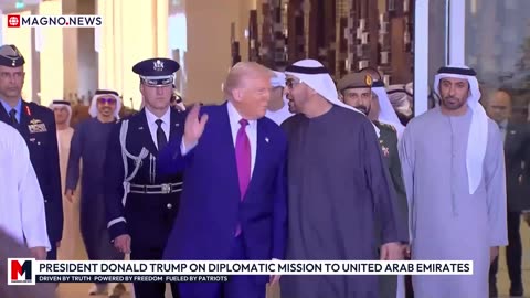 🇺🇸|🇦🇪 President Donald J. Trump on Diplomatic Mission to United Arab Emirates [LIVE]