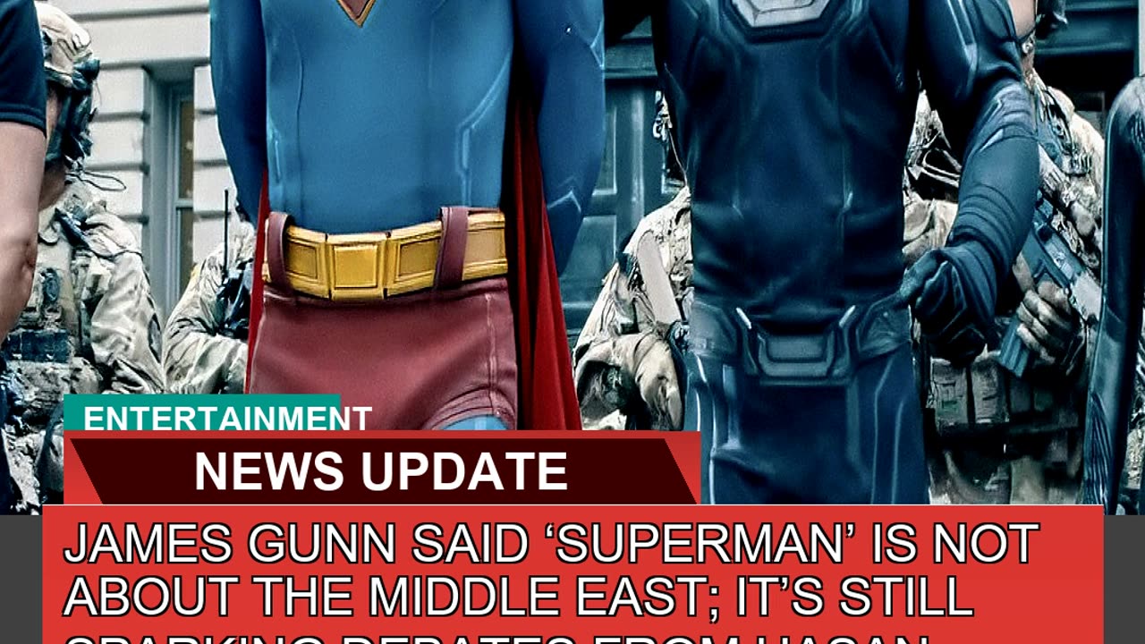 James Gunn Said Superman is Not About the Middle