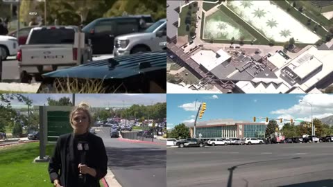 SEPTEMBER 10 2025 Scene in Orem, Utah after Charlie Kirk shot