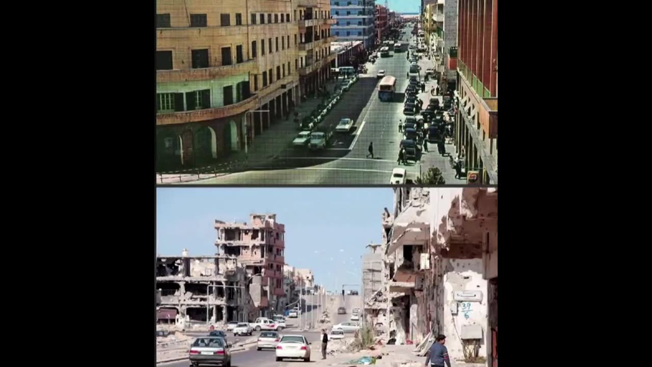 Obama destroying Libya