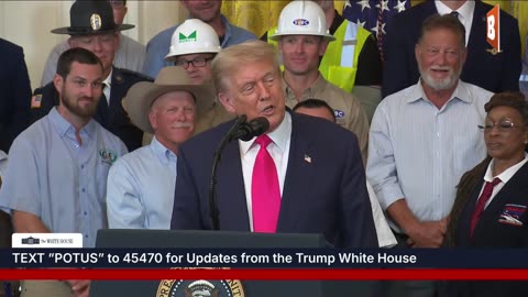 LIVE: President Donald Trump Speaks About Big Beautiful Bill...