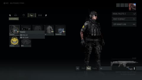 Ghost Recon Breakpoint Tactical Goth women Outfits