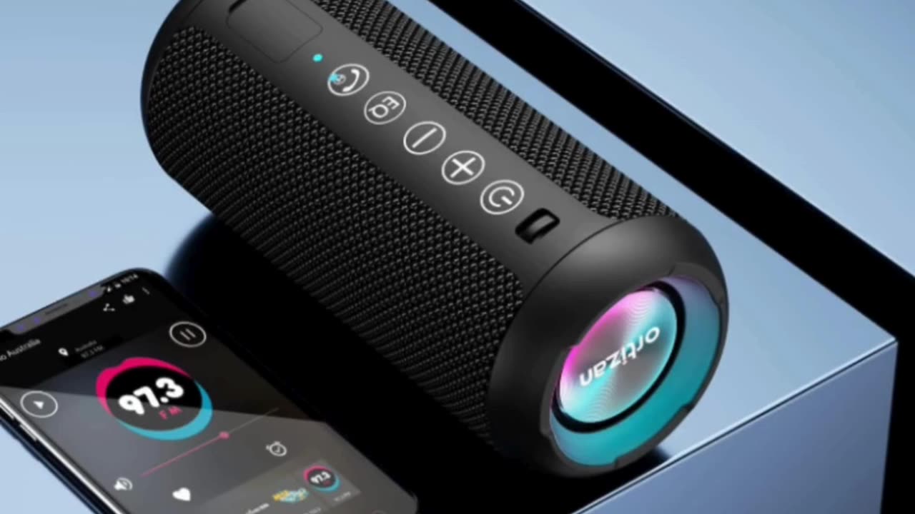 Ortizan Wireless Bluetooth Speaker voice