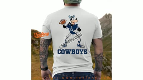 Dallas Cowboys Goofy Football Quarterback Shirt Youth