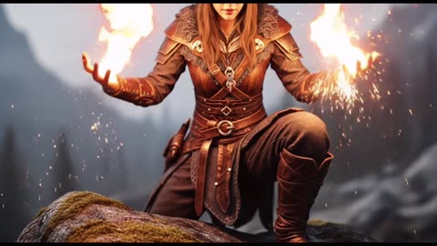 🌿✨ Elder Scrolls Beauties | A Medieval Reimagined | AI Generated | Music Video