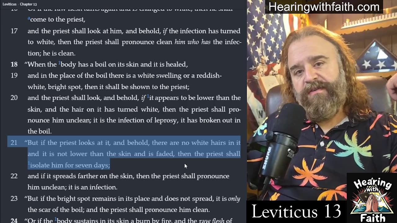 Daily Bible Study - Leviticus Chapter 13