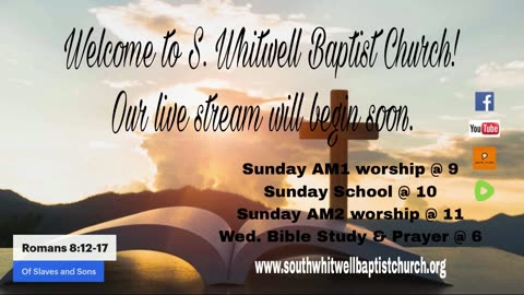 Romans 8:12-17, Of Slaves and Sons, Pastor Larry Meade