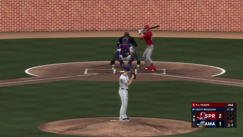 MLB The Show 25 AA Springfield Cardinals Franchise Game 8 Cardinals Vs Sod Poodles CPU Vs CPU