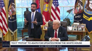 President Trump Meets with Zohran Mamdani, Mayor-Elect, New York City