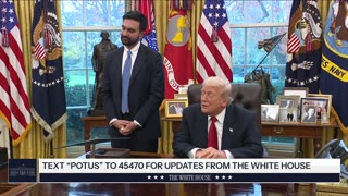 President Trump Meets with Zohran Mamdani, Mayor-Elect, New York City