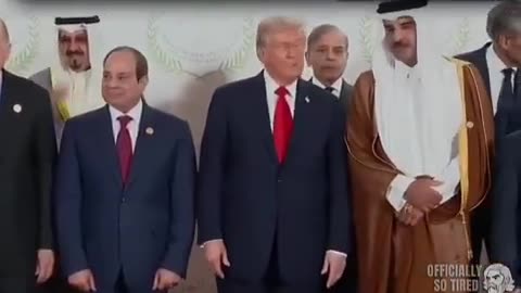 World leaders lining up