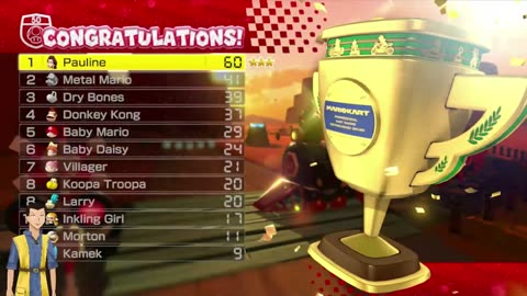 Mario Kart 8 Deluxe (Switch1) Pauline runs!