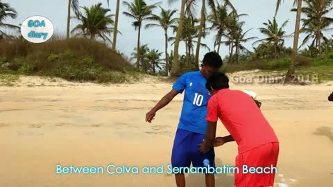 Walking 7Km From Colva To Varca And Return